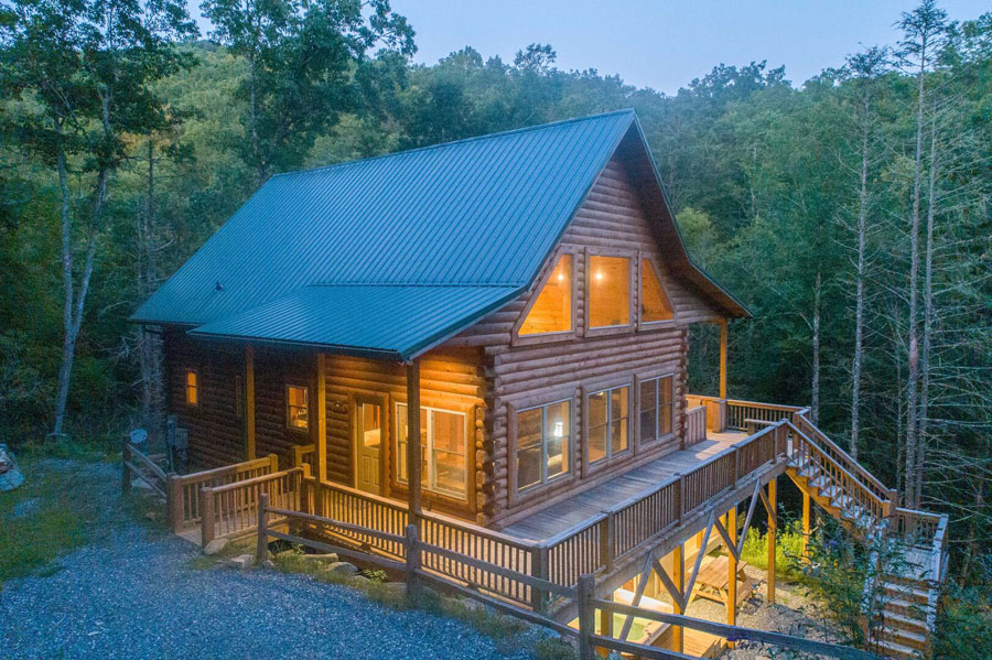Smoky Mountain Cabin Builder Portfolio of Log Homes Near Bryson City NC